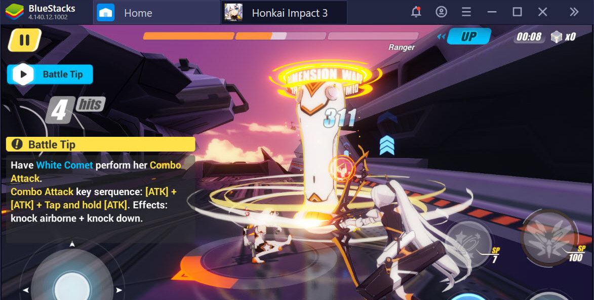 Hướng dẫn cách chơi cơ bản, lối đánh trong Honkai Impact 3