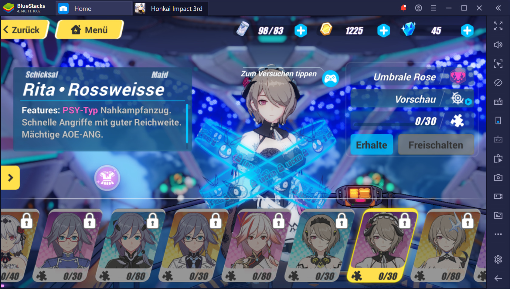 Honkai Impact 3rd auf dem PC: Die besten frühen Valkyrien für F2P-Spieler