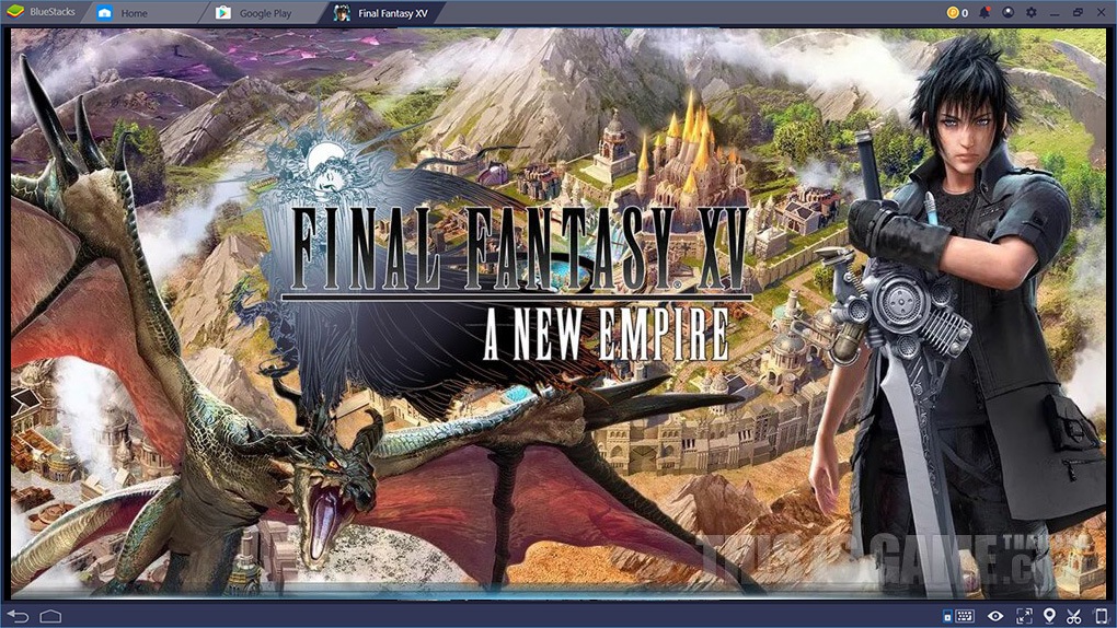 を使ってPCでファイナルファンタジー15:新たなる王国を遊ぼう