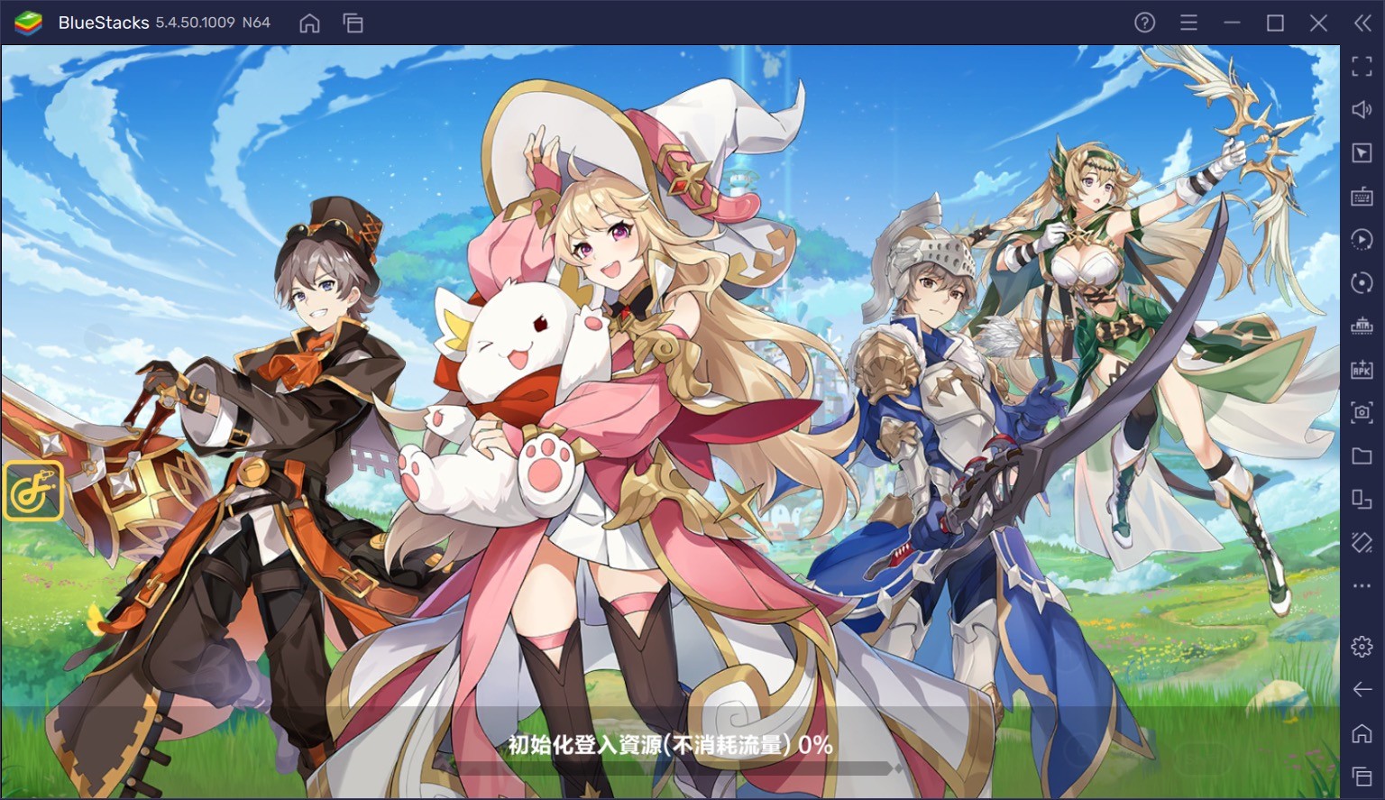 如何使用在電腦上玩輕冒險手遊《星之夢幻島》