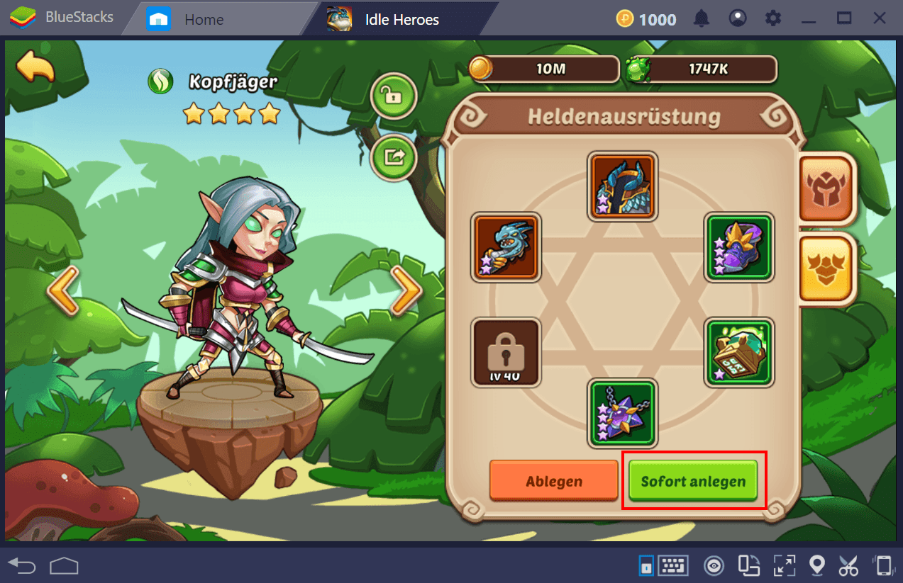 Idle Heroes: Guide zu Ausrüstung, Artefakten und Schätzen 4