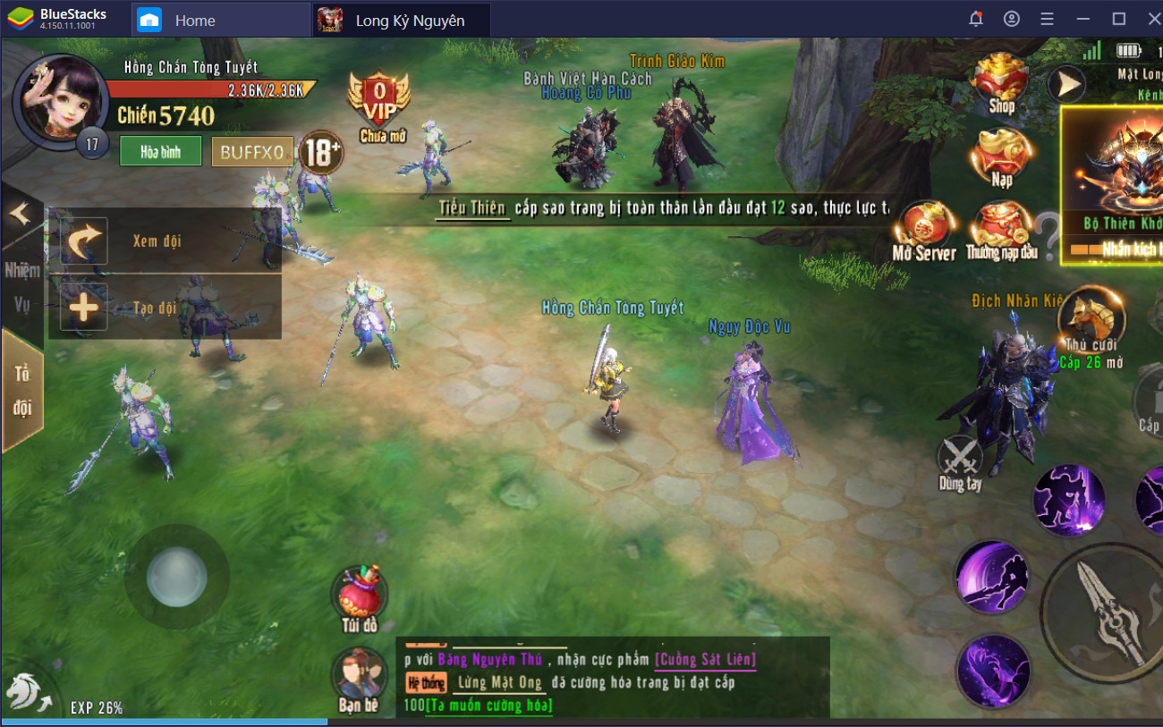 Khám phá game nhập vai hấp dẫn Long Kỷ Nguyên với