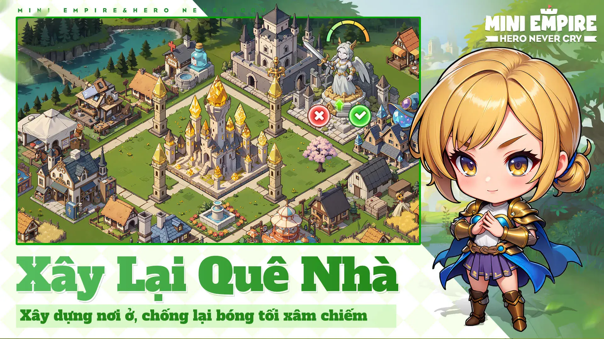 Mẹo và thủ thuật để thống trị Mini Empire: Hero Never Cry trên PC với