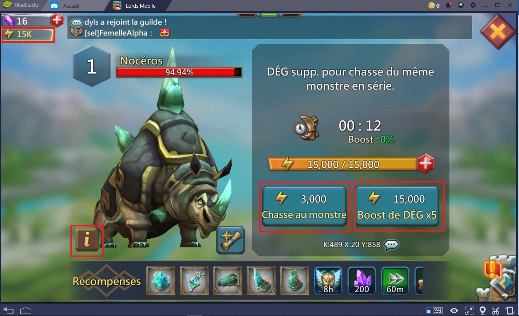 Lords Mobile : les secrets d'une chasse aux monstres réussie. 4