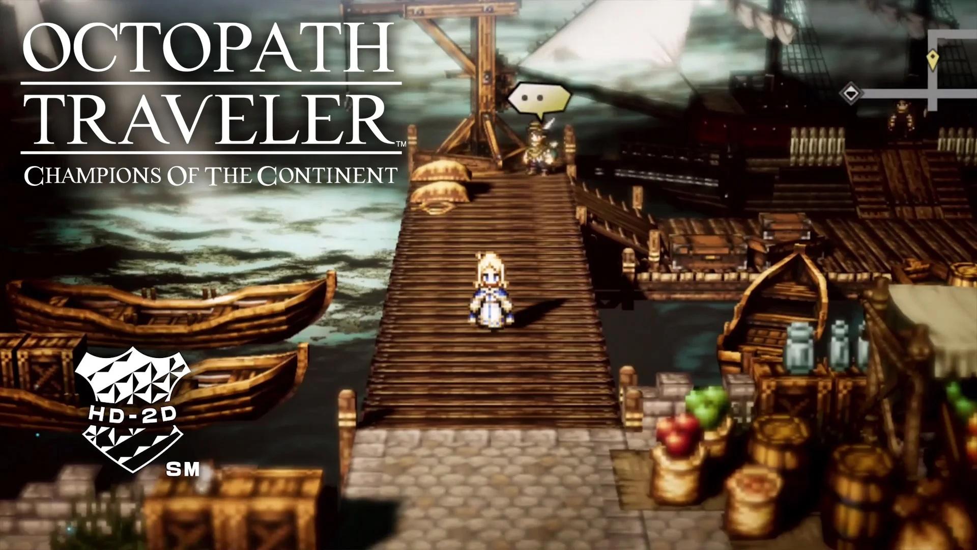 Cùng chơi game nhập vai pixel Octopath Traveler: CotC trên PC cùng