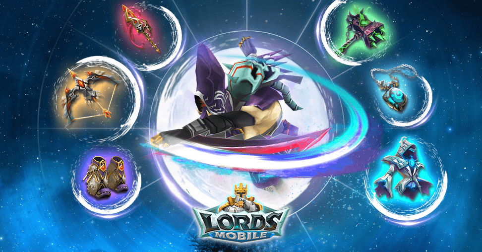 Lords Mobile: лучшая экипировка для строительства и исследований