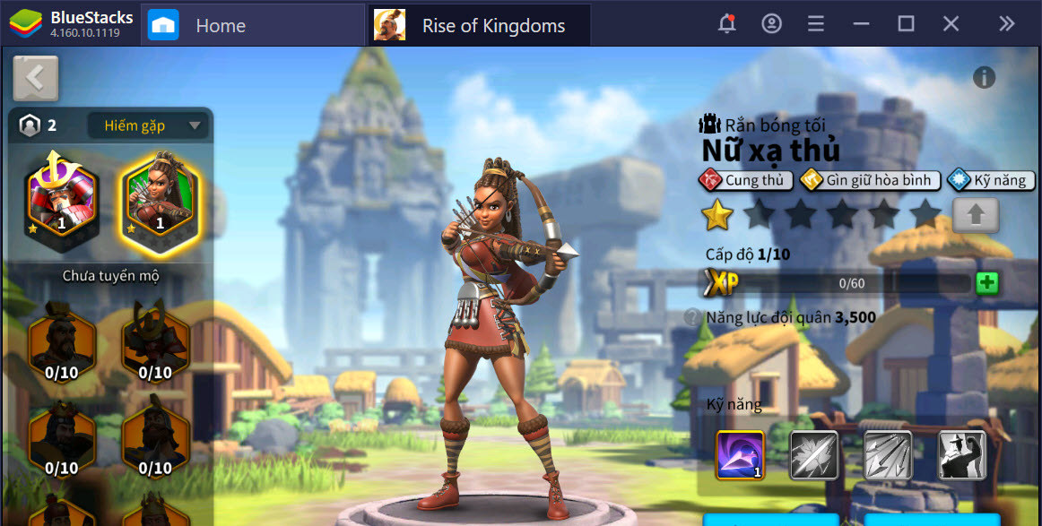 Cùng chinh phục thế giới Rise of Kingdoms với