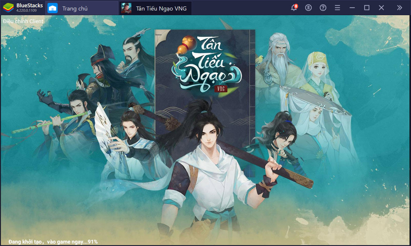 Trải nghiệm Tân Tiếu Ngạo VNG trên PC cùng