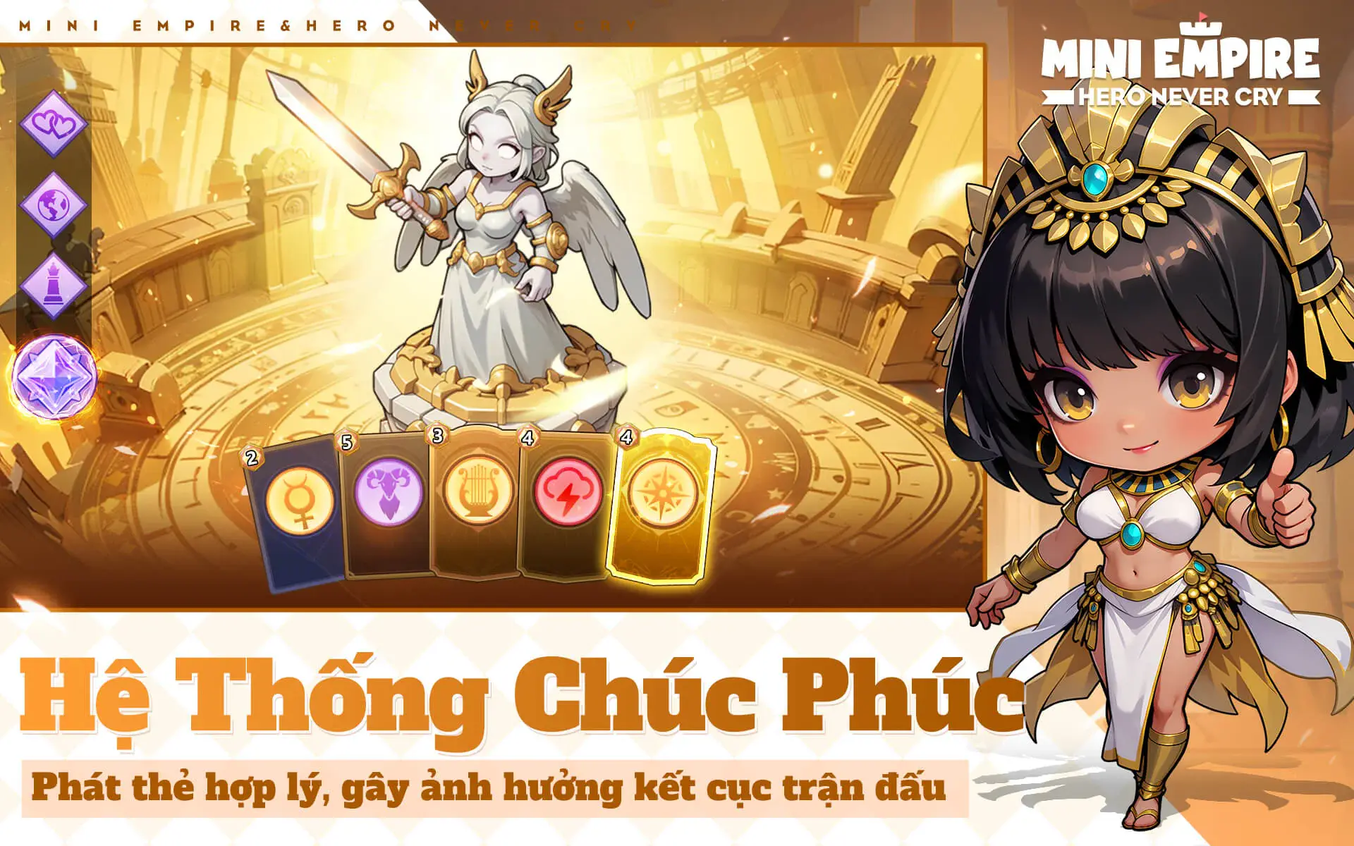 Tổng hợp Giftcode mới nhất của Mini Empire: Hero Never Cry tháng 6/2025