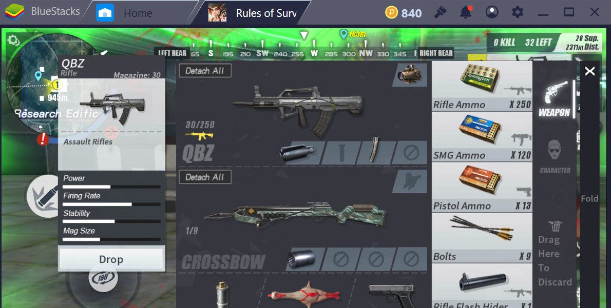 Tìm hiểu QBZ, súng trường lai tạp trong Rules of Survival 4