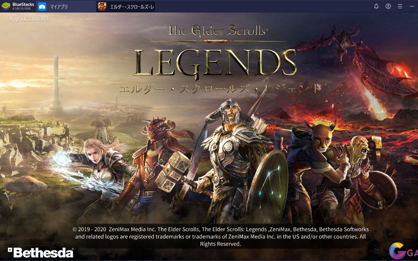 を使ってPCで『エルダー・スクロールズ・レジェンド The Elder Scrolls: Legends』を遊ぼう
