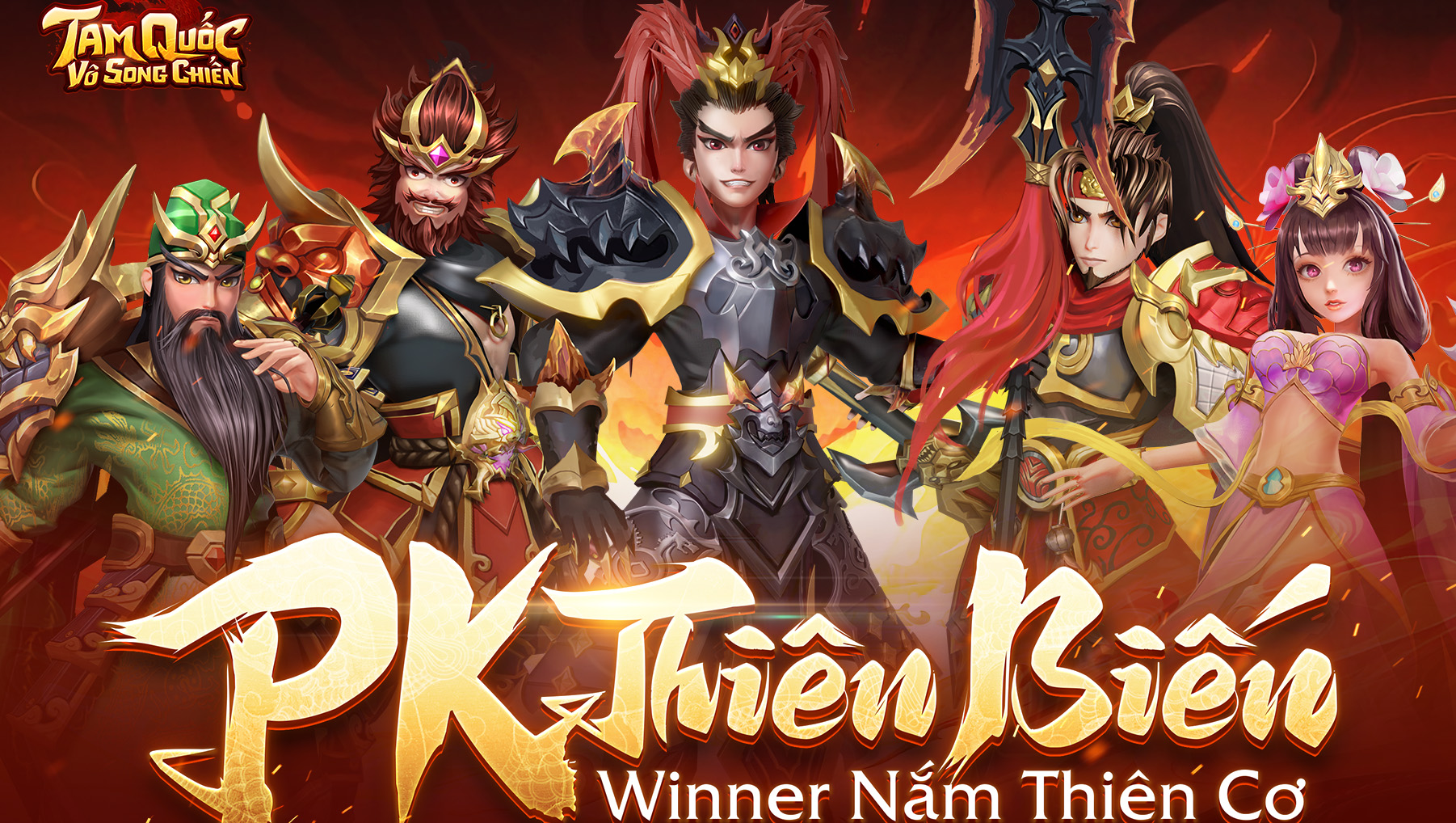 Tam Quốc Vô Song Chiến: Thêm một game đấu tướng 3Q đồ họa siêu đẹp sắp ra mắt