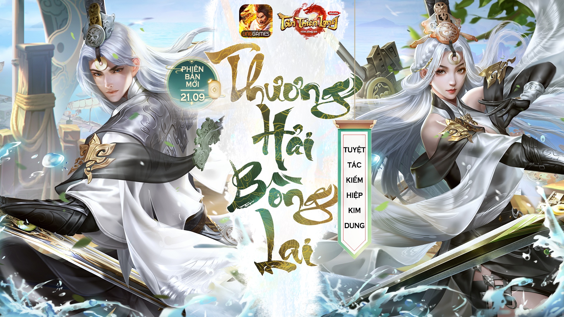 Tân Thiên Long Mobile tung phiên bản mới Thương Hải Bồng Lai