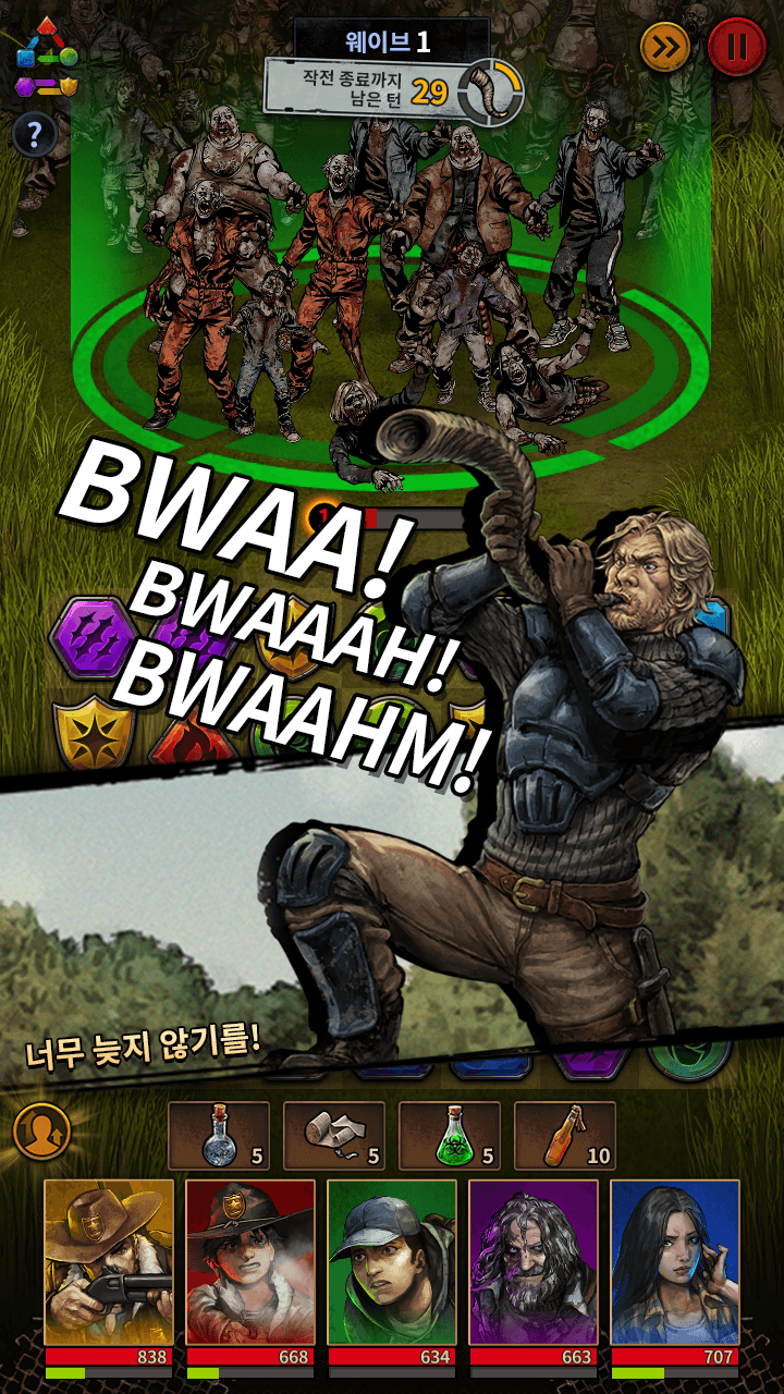 더 워킹데드: 매치3 - 새로운 플레이어를 위한 콘텐츠 소개와 팁 스토리 스테이지 콘텐츠