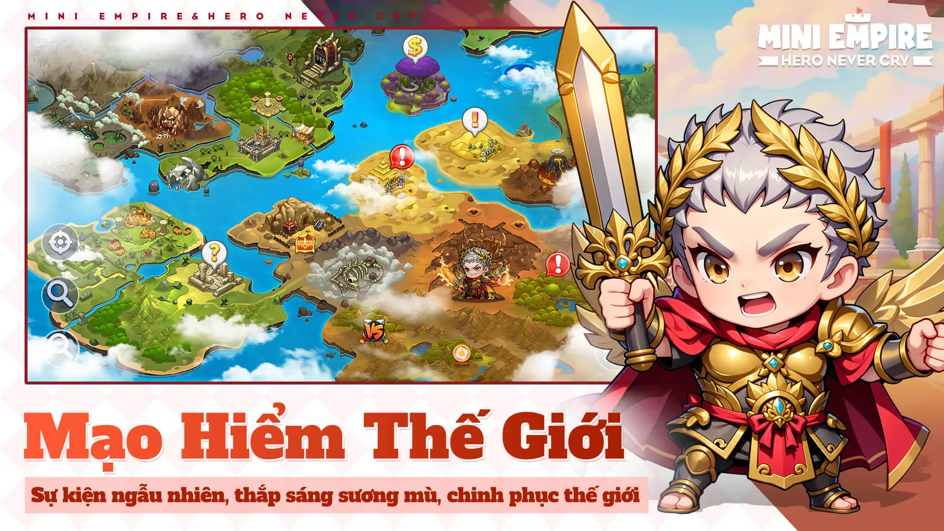 Mini Empire: Hero Never Cry - Hướng dẫn dành cho người mới chơi