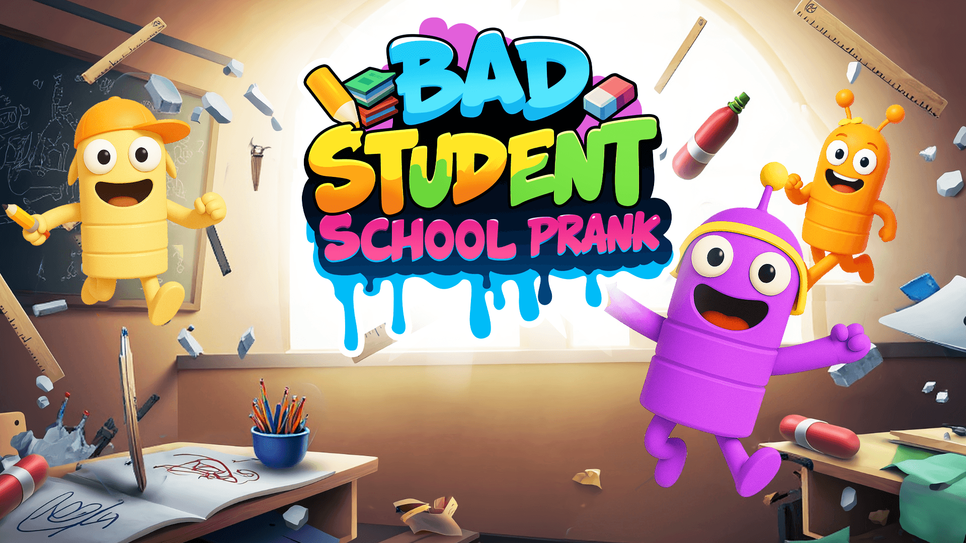 How to Install and Play Bad Student: School Prank on PC with