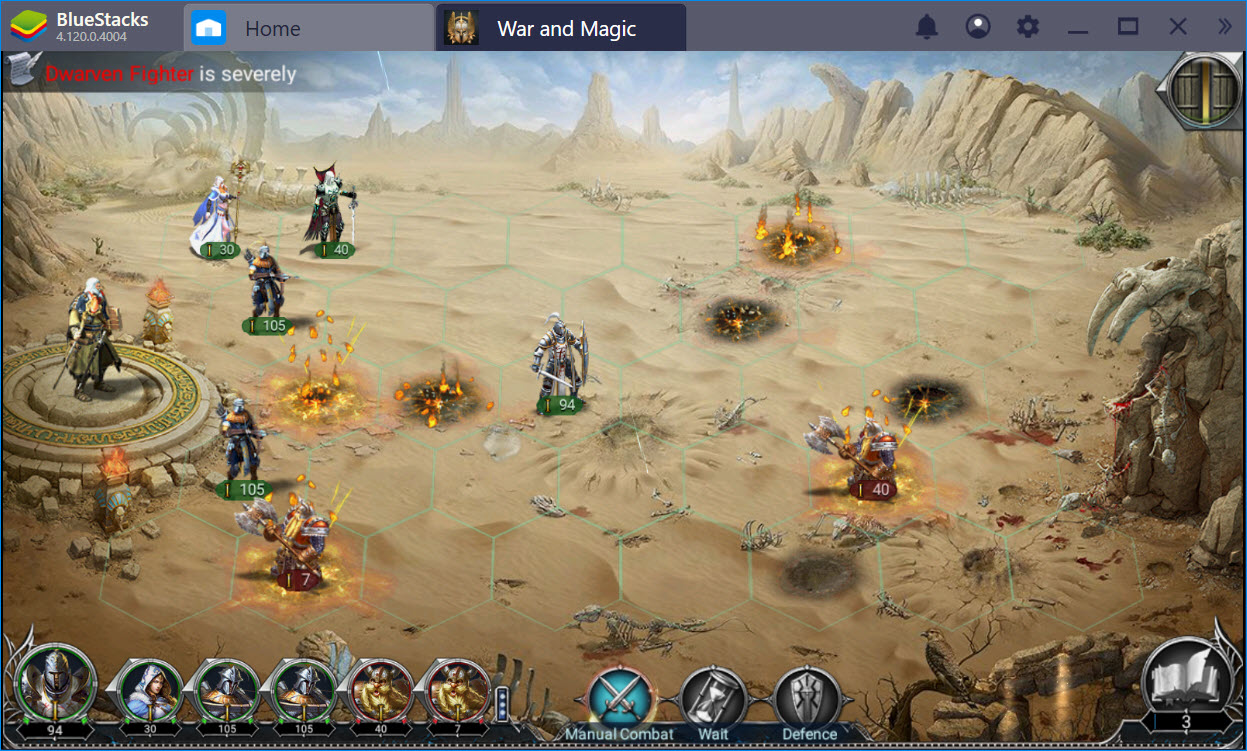 Trải nghiệm War and Magic trên PC cùng