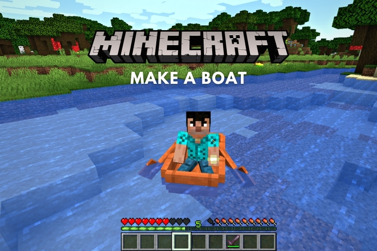How to Make a Boat in Minecraft
