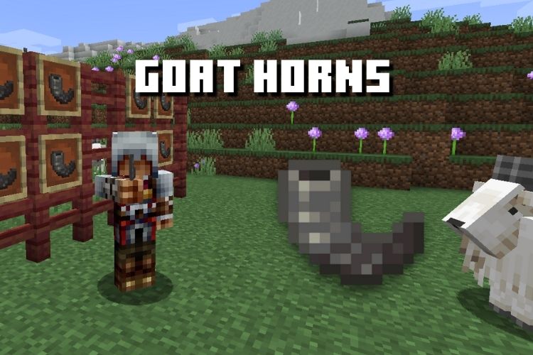 Goat Horns in Minecraft 1.19: Everything You Need to Know