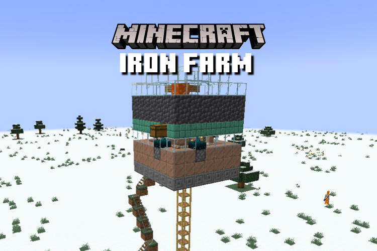 How to Make An Iron Farm in Minecraft