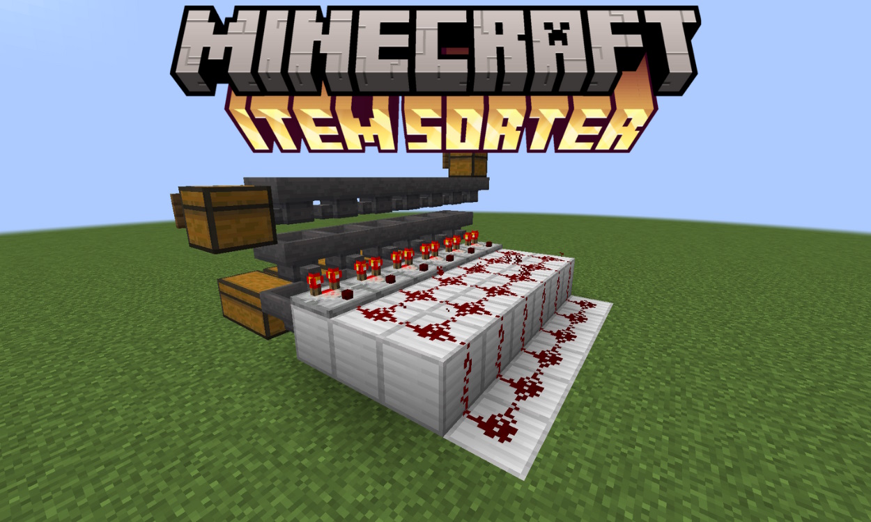 How to Make an Item Sorter in Minecraft