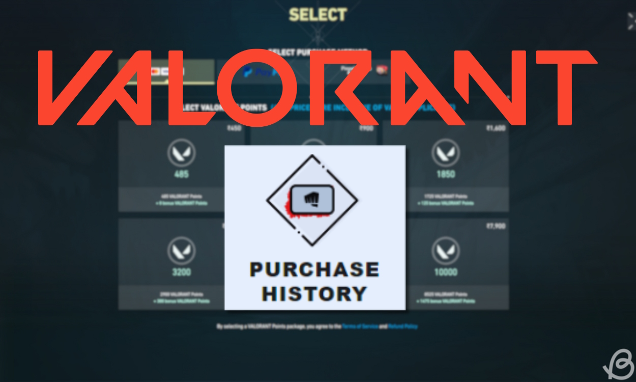 How to See Purchase History in Valorant