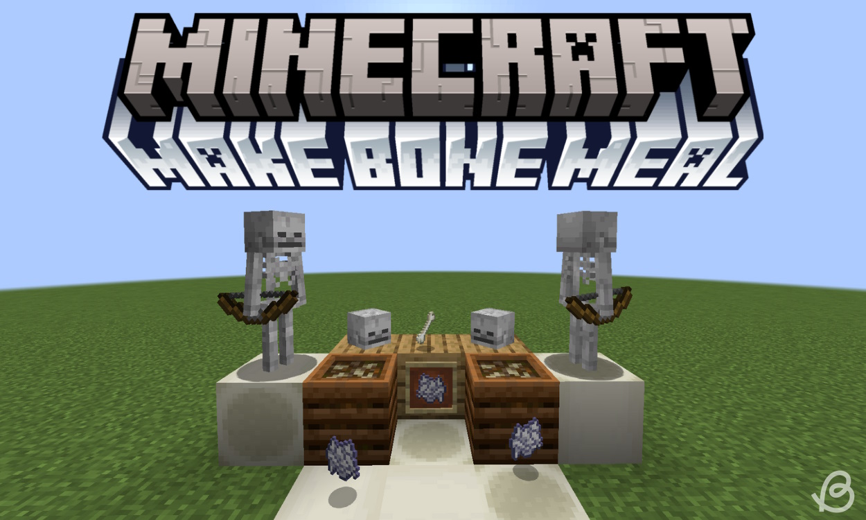 How to Make Bone Meal in Minecraft