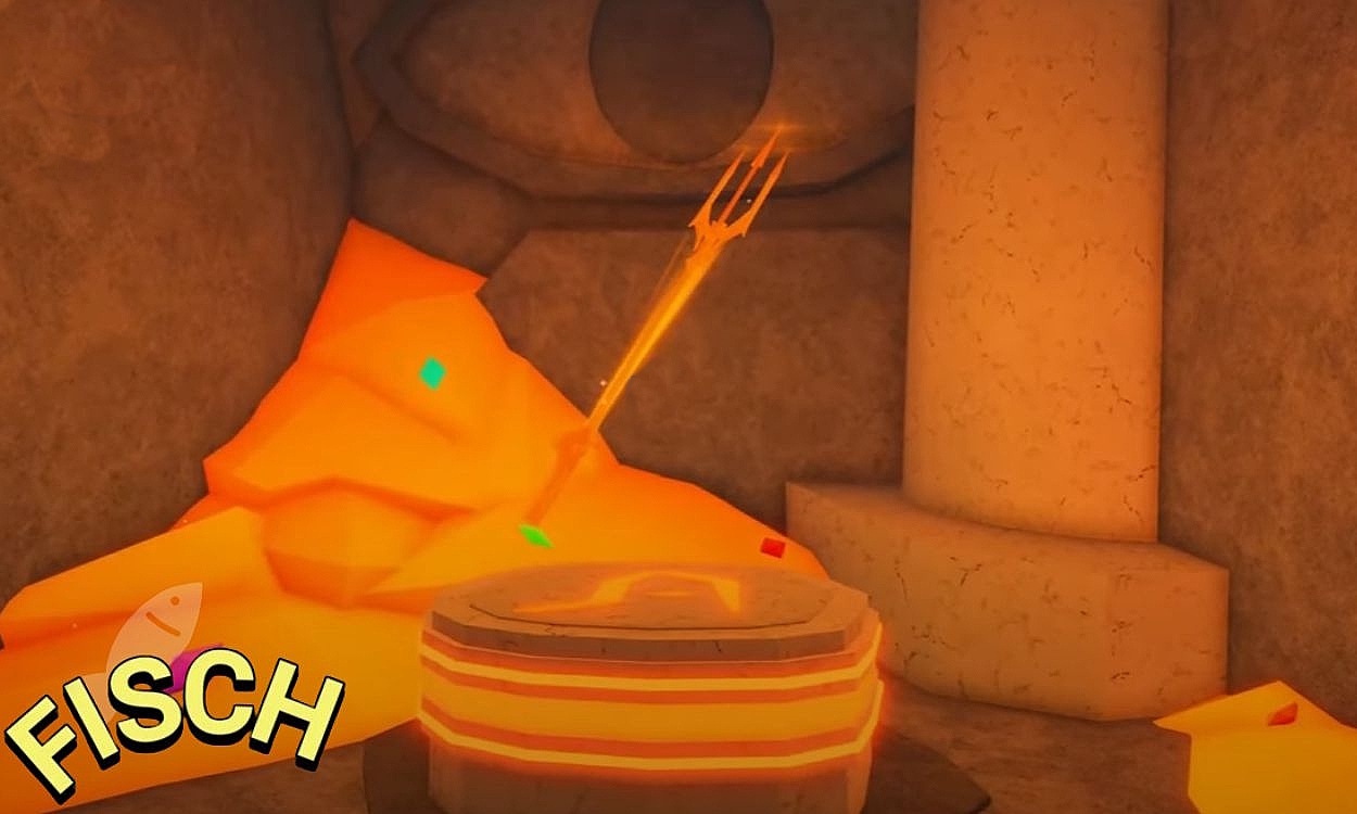 How to Get the Trident Rod in Fisch Roblox