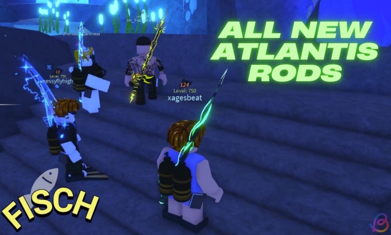 All New Rods in Fisch Atlantis Update