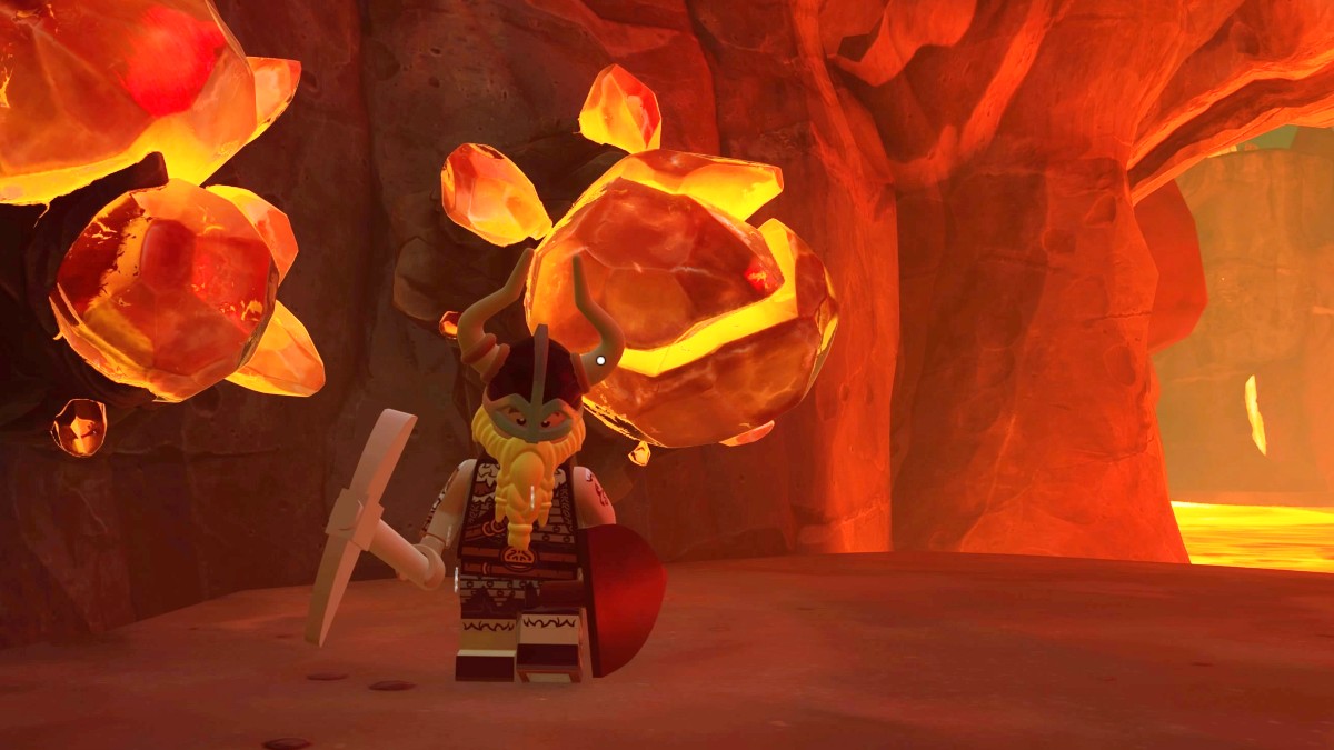 Where to Find Lava Caves in LEGO Fortnite