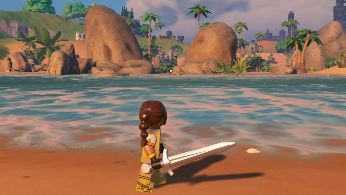 How to Get the Purple Epic Sword in LEGO Fortnite