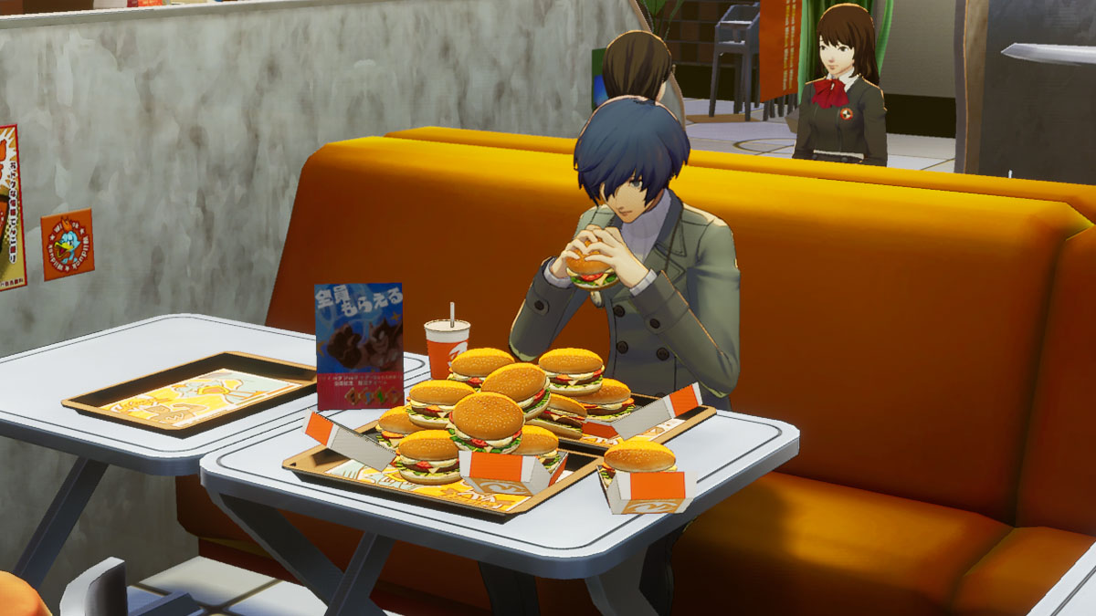 How to Prevail in the Big Eater Burguer Challenge in Persona 3 Reload (P3R)