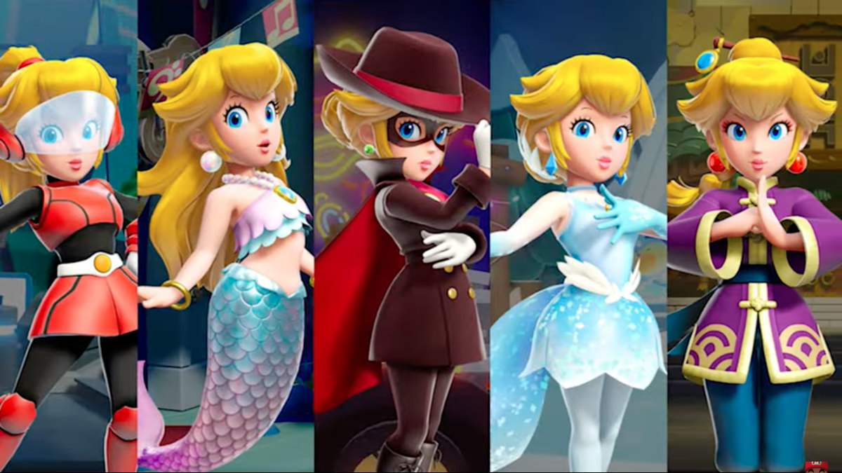 Even More Princess Peach: Showtime! Transformations Revealed in Latest Trailer