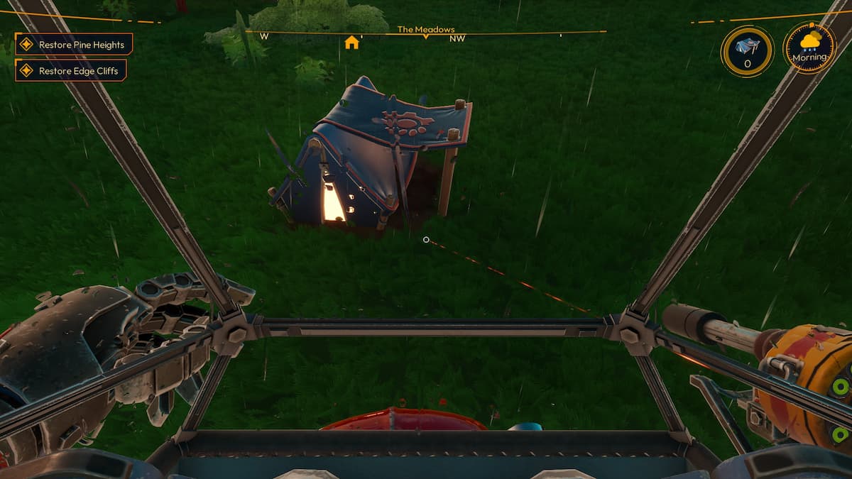 How to Make a Small Tent in Lightyear Frontier