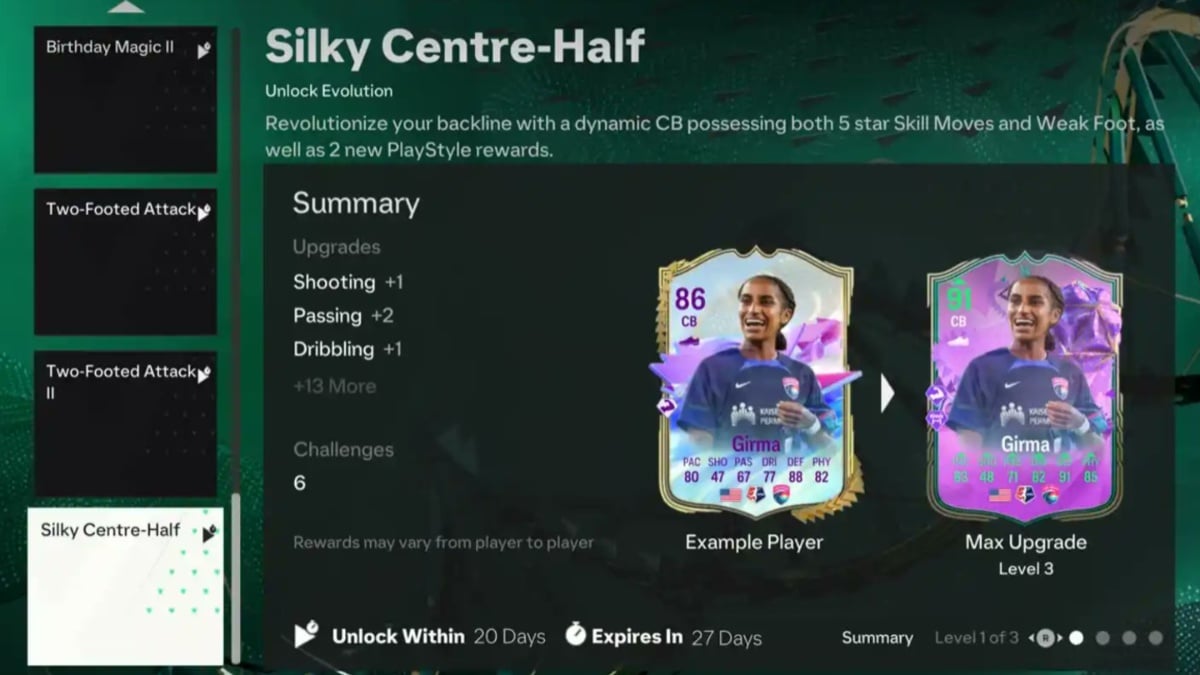 EA FC 24 Silky Centre-Half Evolution Requirements, Upgrades, Best Players to Use