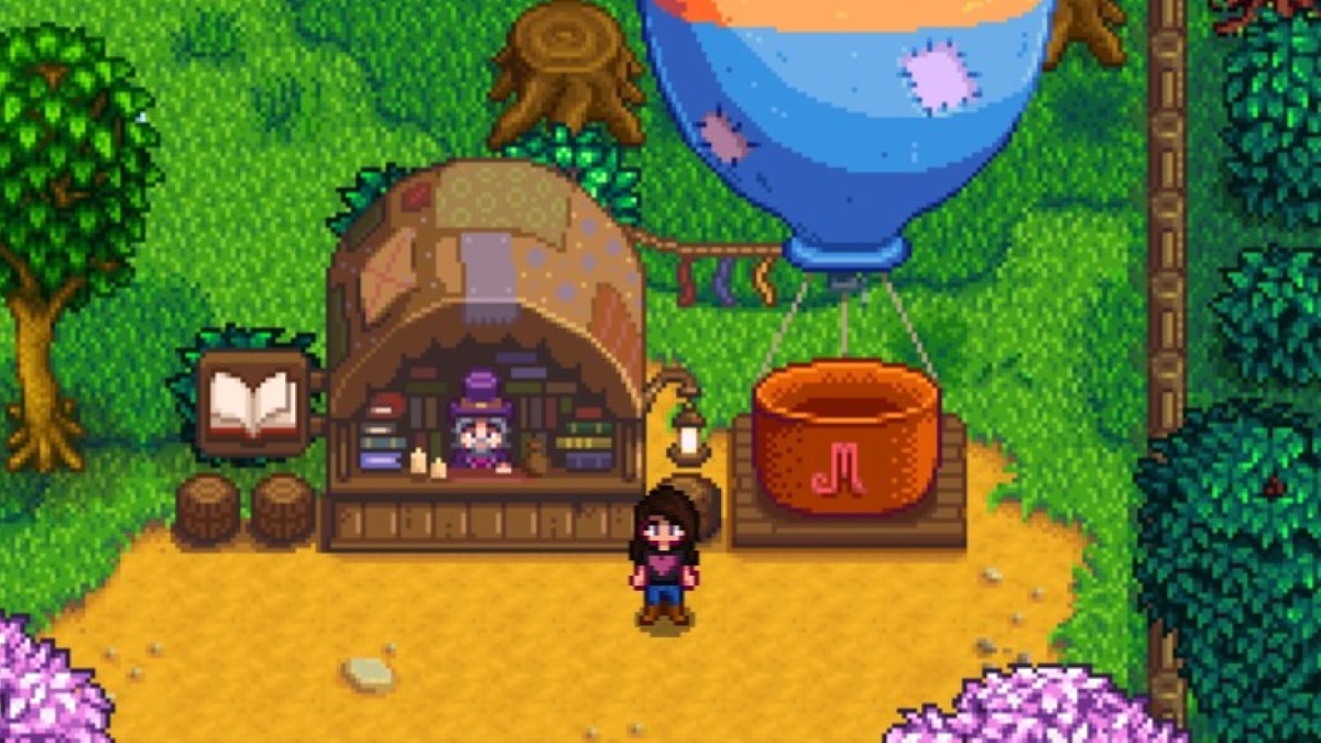 How To Find the Bookseller in Stardew Valley