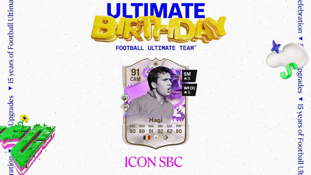 EA FC 24 Gheorghe Hagi Ultimate Birthday Icon SBC Cheapest Solutions, and More