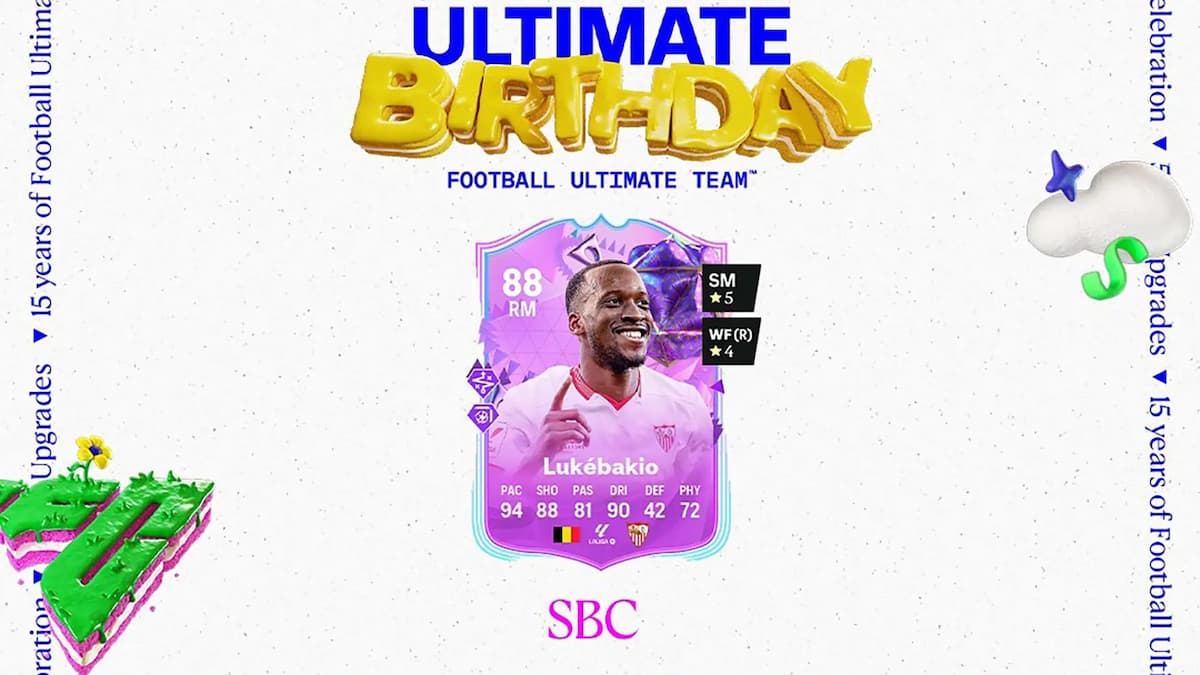 EA FC 24 Dodi Lukebakio Ultimate Birthday SBC Tasks, Costs, and More
