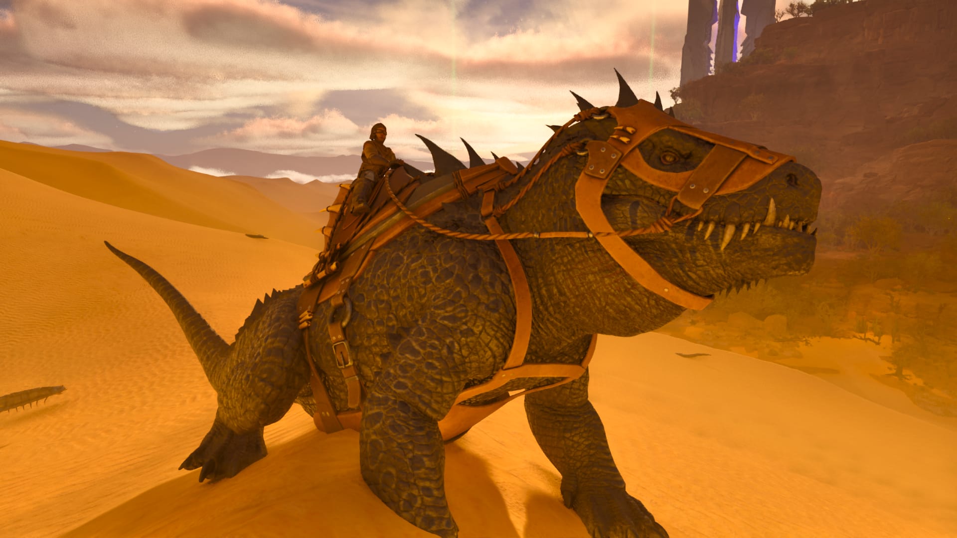 How to Tame Fasolasuchus in Ark Survival Ascended: Scorched Earth
