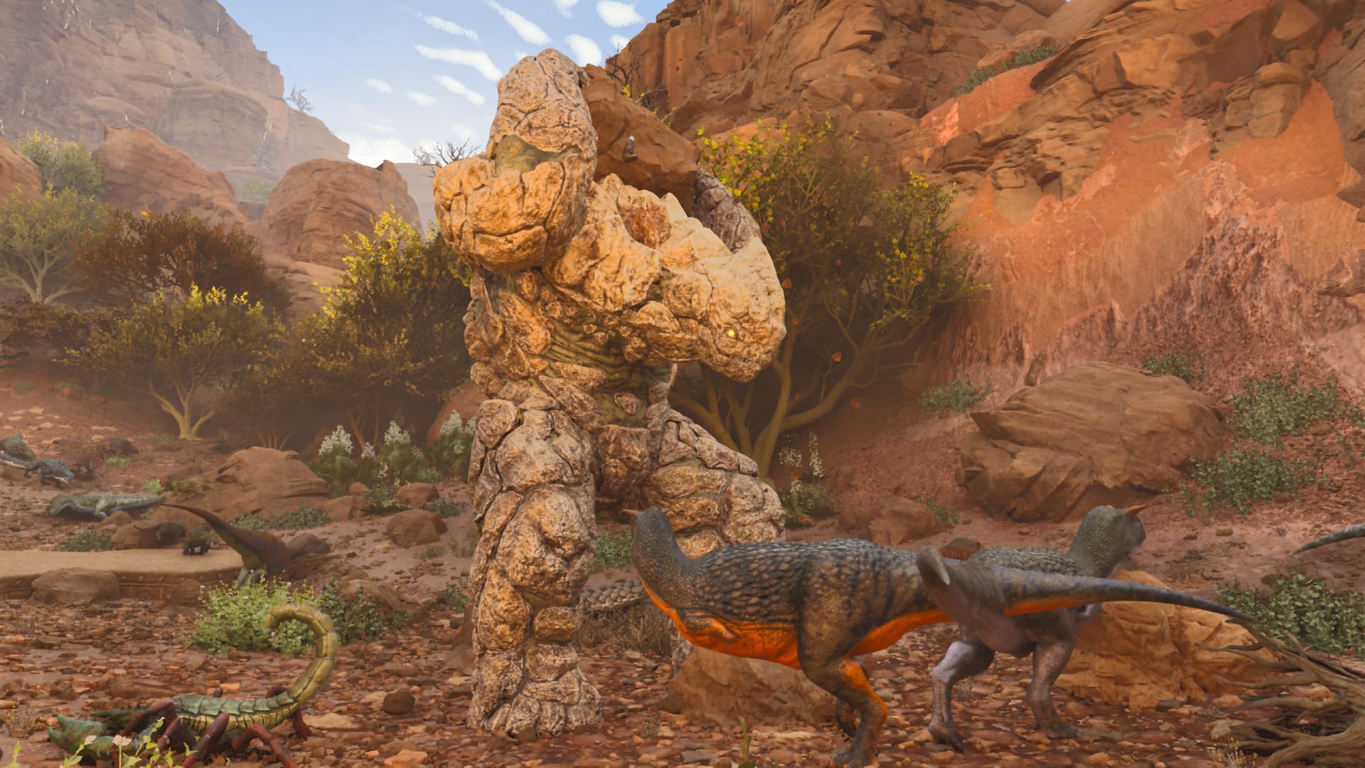 How to Find and Tame the Rock Elemental in Ark Ascened: Scorched Earth