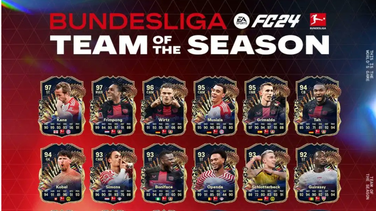 Bundesliga TOTS EA FC 24 Evolution Requirements, Upgrades, Best Players to Use