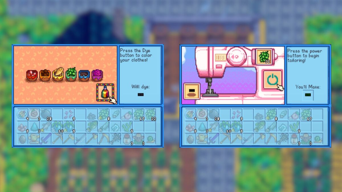 How to Dye Clothes in Stardew Valley