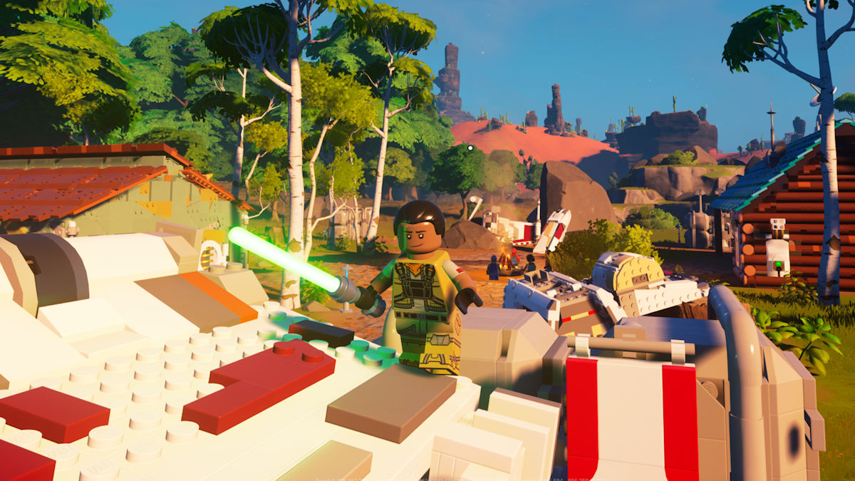 LEGO Fortnite: How to Get a Lightsaber