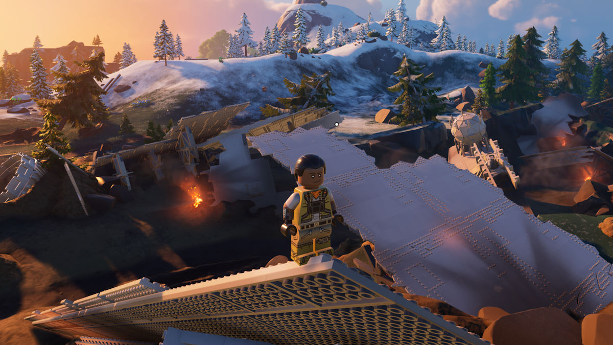 LEGO Fortnite: How to Visit the Crashed Star Destroyer