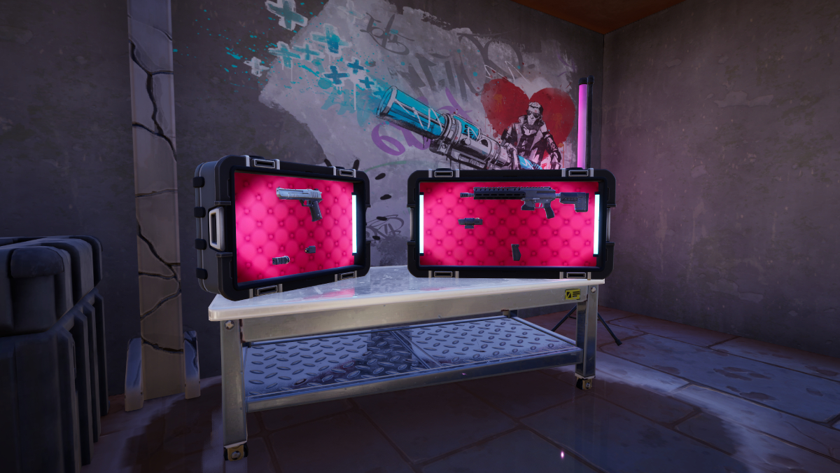 How to Pilfer Weapons from Weapon Cases in Fortnite