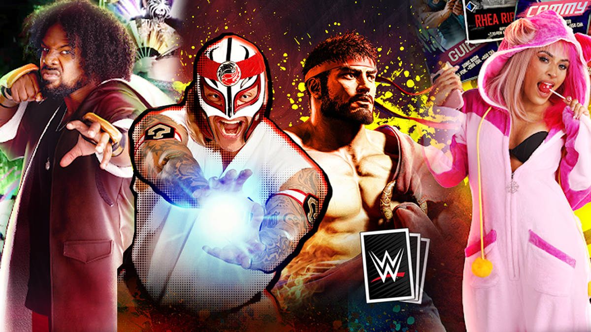 WWE SuperCard Crossover Stars Street Fighter 6 Characters and Cosplay