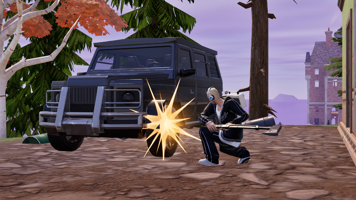 How to Slash Vehicle Tires in Fortnite Chapter 5 Season 4
