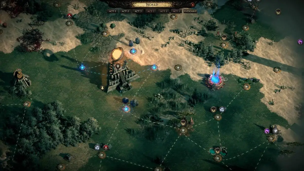 How to Open the Map in Path of Exile 2