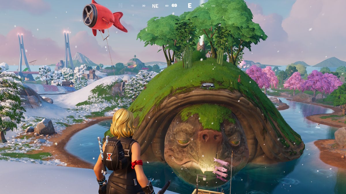 How to Find the Giant Turtle in Fortnite Chapter 6 Season 1