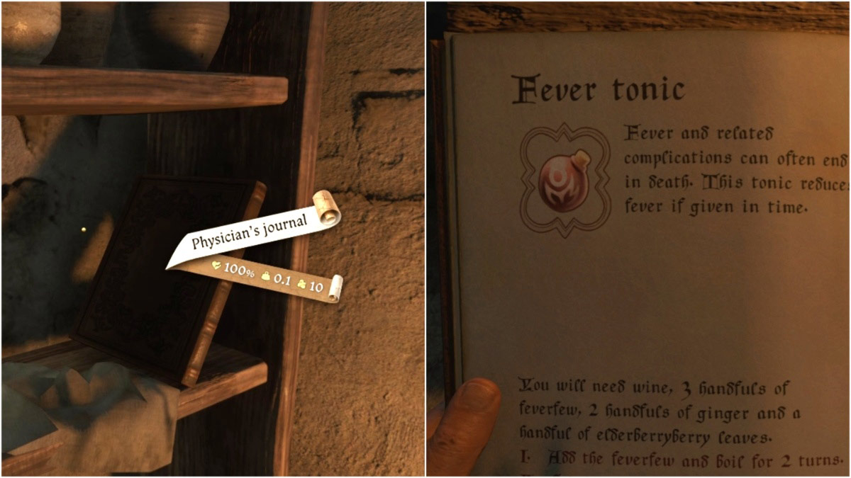 How to Get Fever Tonic Herbs & Craft Potion in Kingdom Come Deliverance 2?